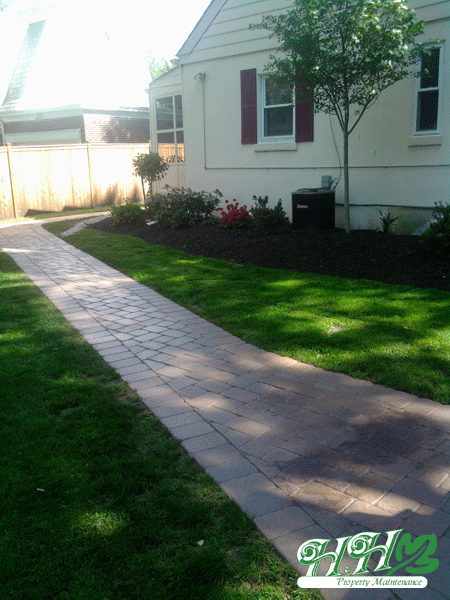 Paver walkway project