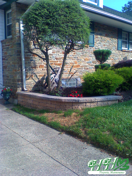 Retaining wall project