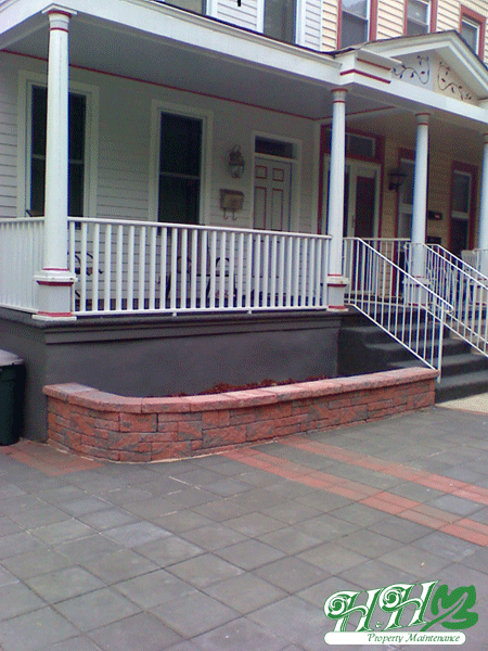 Sitting wall project