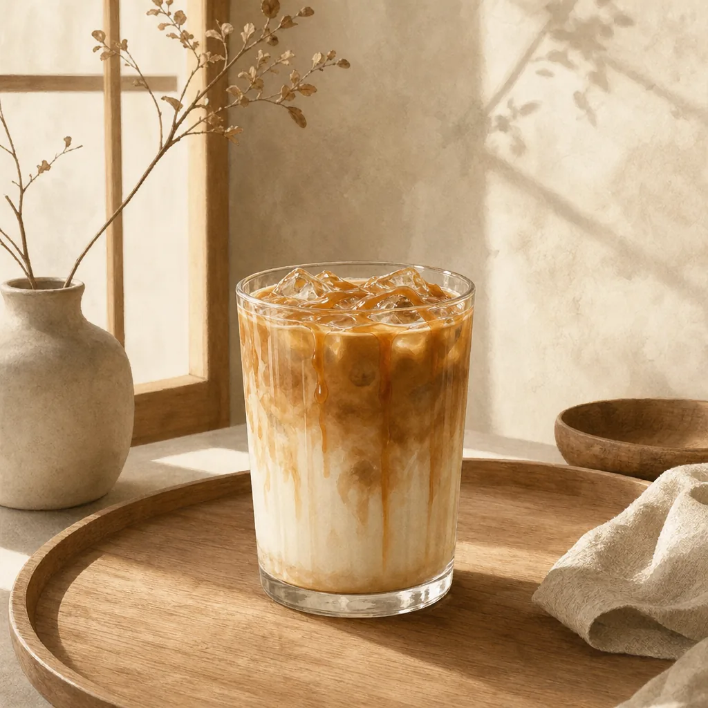 Iced Caramel Latte