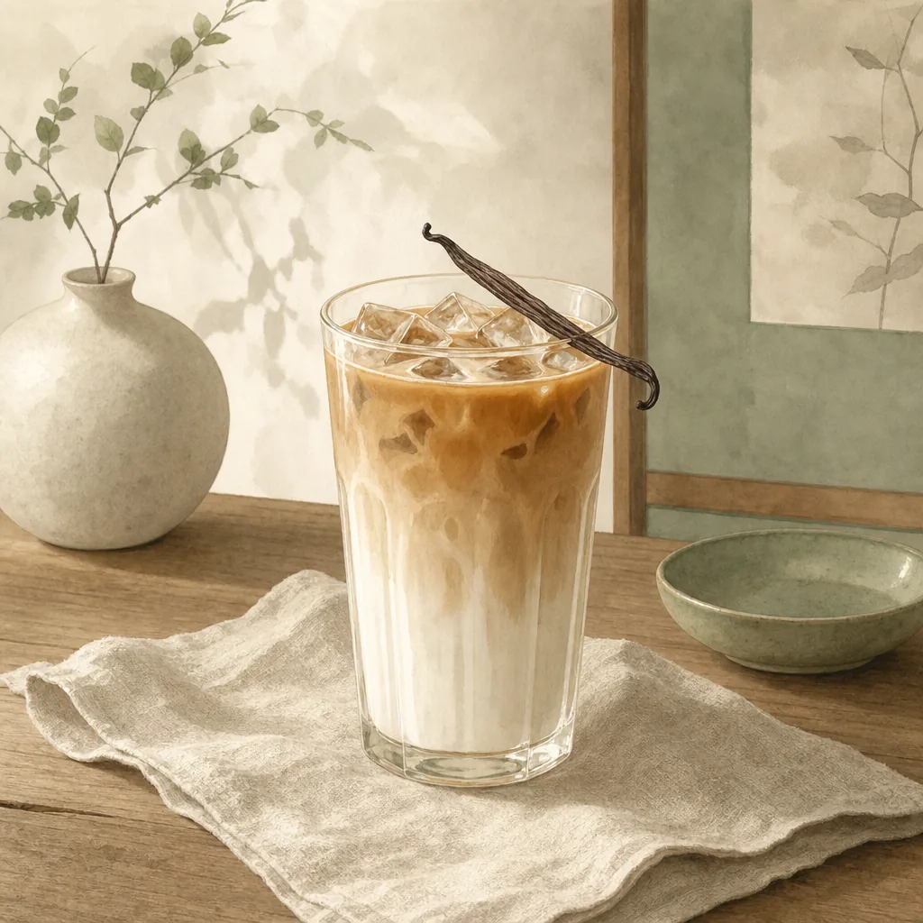 Iced Vanilla Latte